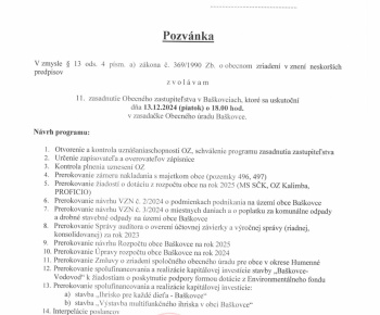 Aktuality / Pozvánka a program 11.OZ - foto