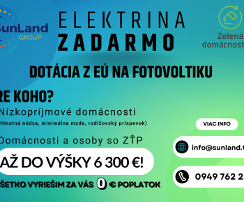 Aktuality / Informácie o projekte ZELENÁ SOLIDARITA - foto